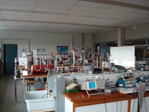 One of the labs at the TH Rijswijk.